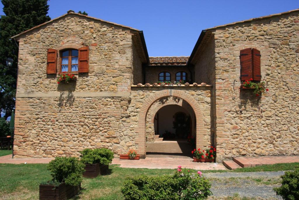 Agriturismo Villa Opera Volterra Bagian luar foto