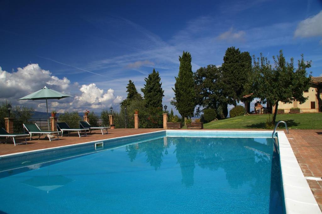 Agriturismo Villa Opera Volterra Bagian luar foto
