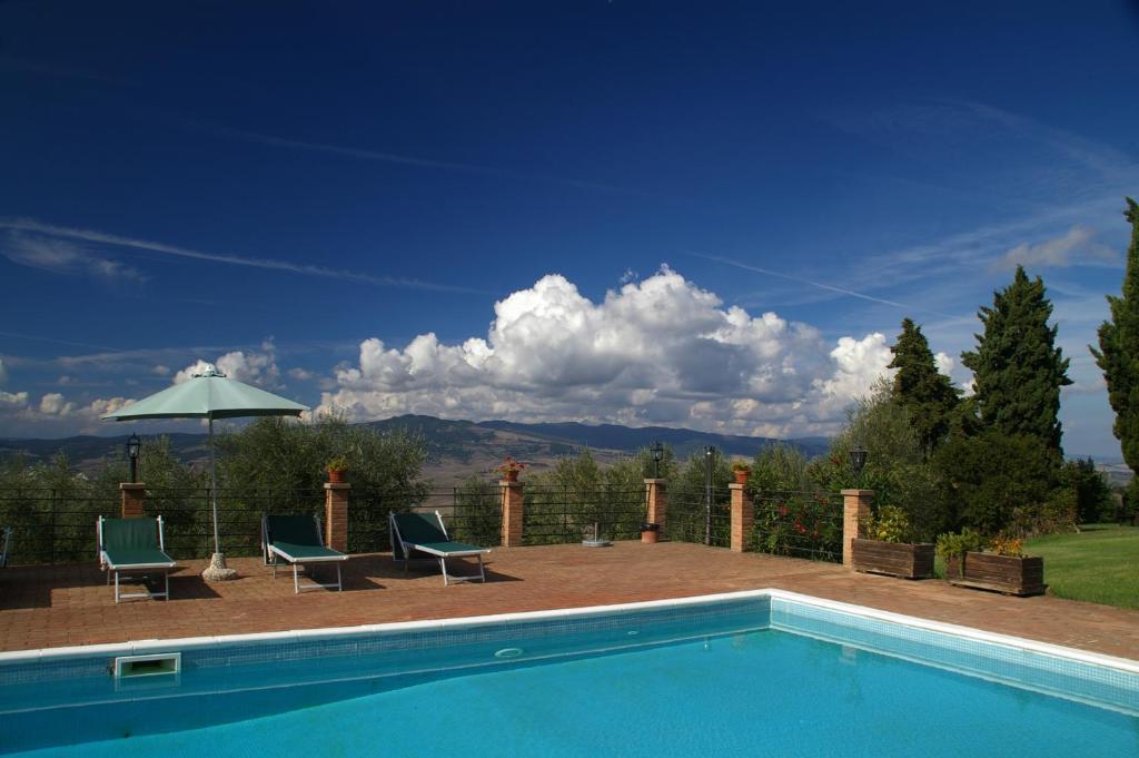 Agriturismo Villa Opera Volterra Bagian luar foto